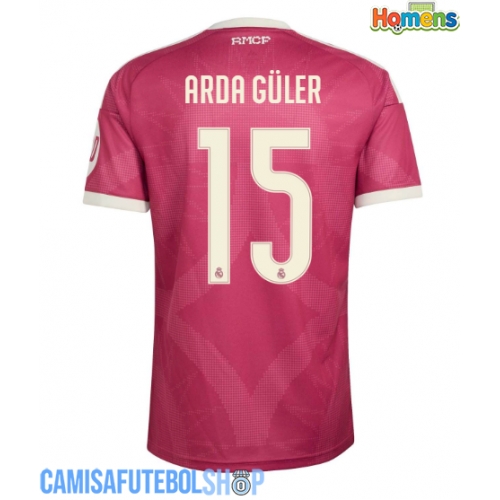 Camisa de time de futebol Real Madrid Arda Guler #15 Replicas 3º Equipamento 2026-27 Manga Curta